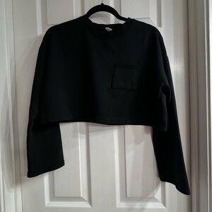 FP Movement by Free People Black Crop Top